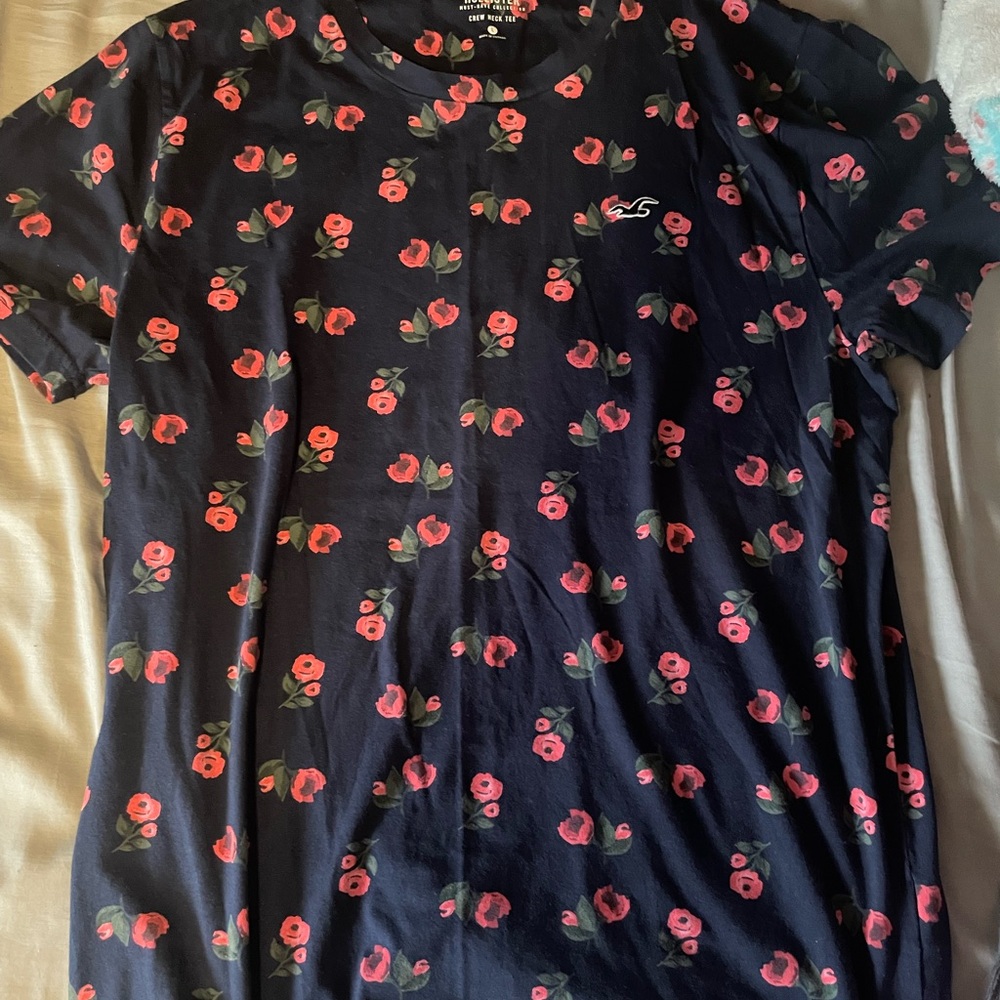 several shirts and shorts different sizes from small-large shorts small-large